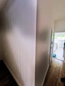 Stud wall removed
