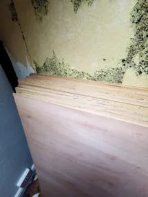 Plywood flooring