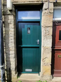 Doors repainted