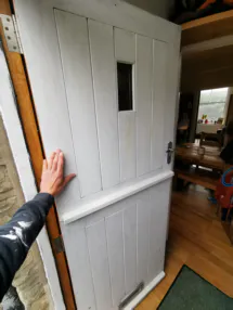 Doors repainted